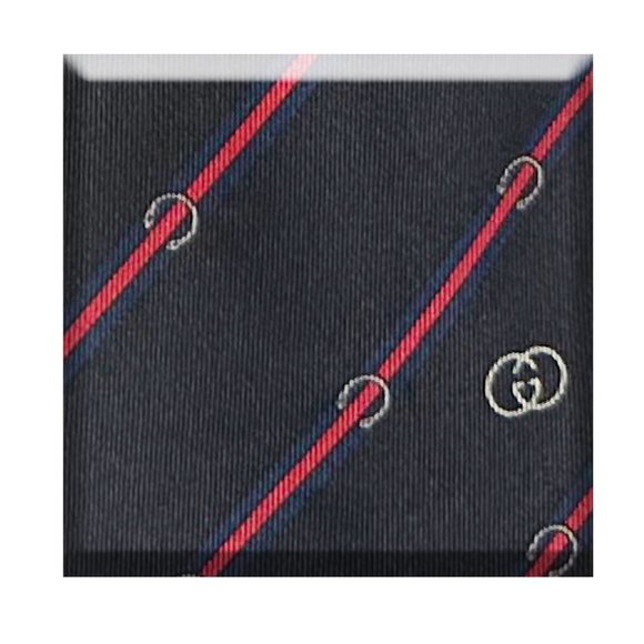 Gucci Vintage 'Equestrian Links' Tie